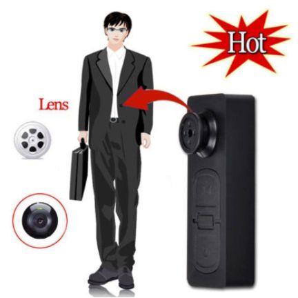鈕釦型偽裝針孔攝影機