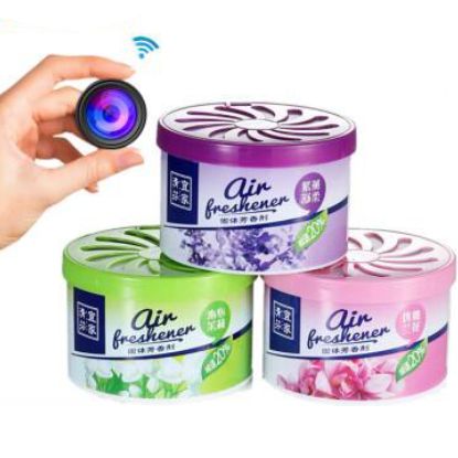 清新劑針孔攝影機